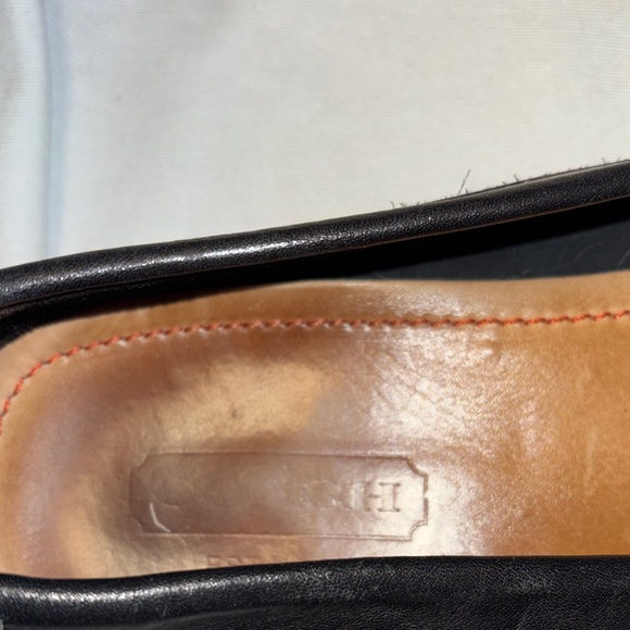 Coach Black Leather Men's Slip-On Loafers - Picture 2 of 5